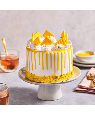 Funcakes Choco Drip Yellow - Delicious Chocolate Drip for Cakes | Easy to Use | 180g Recovery Package - Buy Online on GoSupps.com
