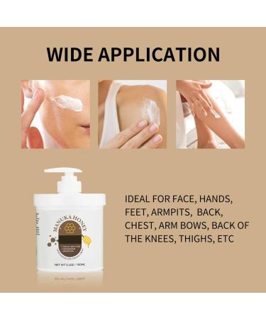 Body Firming Cream Body And Face Moisturizing Cream Anti-Drying Moisturizing Balm Repairing Body Cream Skin Vitality Moisturize Body Skin Care (100ML Honey) - Buy Online on GoSupps.com