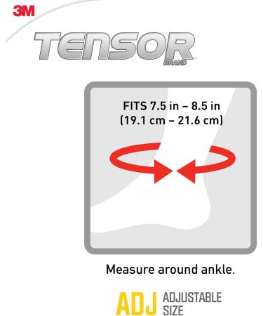 Tensor Women's Ankle Support S/M Slim One Size/ Adjustable - Buy Online on GoSupps.com