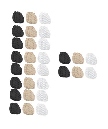 30 Pairs Forefoot Padded High Heels Soft Forefoot Pads Foot Protection Insoles Forefoot Pads Cushion High Heels Pads High Heel Forefoot Pads Nonslip Forefoot Pads Front Foot Pads