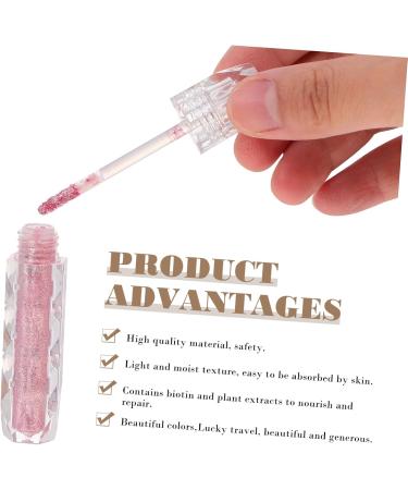Healeved 2pcs Eyeshadow Eye Makeup Liquid Eye Shadow Make up Shampoo+shield Cosmetics Plastic Silver - Buy Online on GoSupps.com