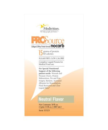 ProSource NoCarb Liquid Protein - Neutral Flavor 30oz | Low Carb Protein Supplement - Buy Internationally - Buy Online on GoSupps.com