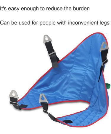 Elderly Safety Lifting Aids Padded Bed Transfer Nursing Sling for Patient Lifting Transferring Nursing for Disabled and Elderly for Home Care Blue - Buy Online on GoSupps.com