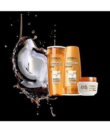 L'Oreal Paris Hair Expertise Fine Coconut Oil Shampoo for Dry Hair 591ml Extraordinary Oil Fne Coconut 591 ml (Pack of 1) Conditioner - Buy Online on GoSupps.com
