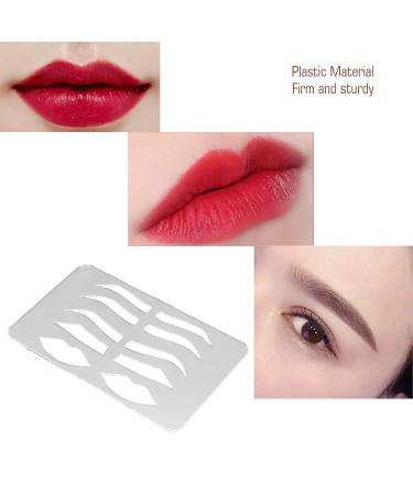2-in-1 Reusable Eyebrow & Lip Template | Professional Microblading Accessories for Beginners - International Shipping Available - Buy Online on GoSupps.com