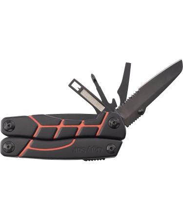 Ugly Stik Ugly Tools Multitool Knife for Fishing - 11-in-1 Anglers Tool with Pliers, Scissors, Knife, Screwdriver, Non-Slip Grip - Buy Online on GoSupps.com