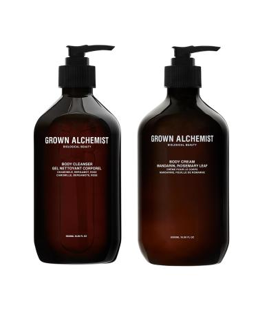 Grown Alchemist Body Cleanser and Body Cream DUO Kit (500ml each)