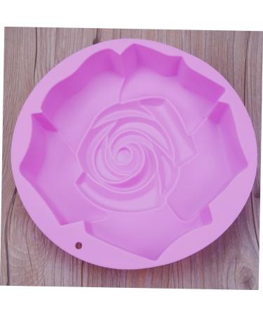 Rose Cake Mold Silicone Cake Moulds Cakesicles Mold Silicone Rose DIY Mold Silicone Candle Mold Silicone Bread Loaf Pan Nonstick Cupcake Tin Crisper Pan Silica Gel Muffin Non Stick 24X24X5CM - Buy Online on GoSupps.com