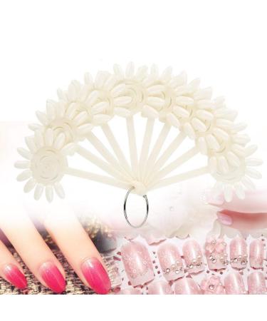 Nail tip pencil - 120 parts/bag false nail tip pencil palette manicure polish gel display practice tools for nail art tips