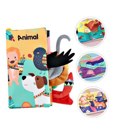 Bestonzon 2-Piece Fabric Crinkle Baby Books - Montessori Learning Toys & Puzzle Books for Toddlers | International Shipping - Buy Online on GoSupps.com