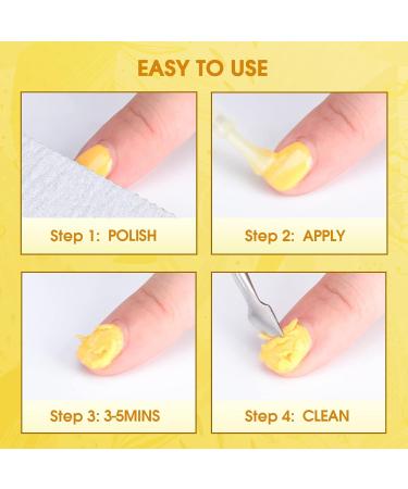 AIBRIT Gel Nail Polish Remover 2 Pack - 3-5 Minutes Soak Off - 0.6 fl oz/18ml - Buy Online on GoSupps.com