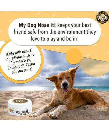 Dog Nose Sun Protection Balm - UVA/UVB Protection (2.75oz) - Buy Online on GoSupps.com