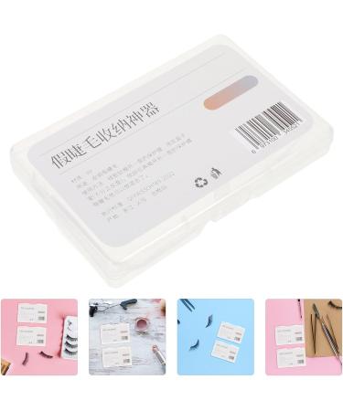 2 Pi ces Bo te de Rangement pour Faux Cils avec Fen tre Transparente tui Compact et Portable pour Extensions de Cils Organisateur de Maquillage Voyage et Salle de Bain - Buy Online on GoSupps.com