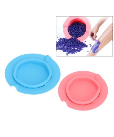 400ml Wax Warmer Replacement Pot | Non-Stick Silicone Insert for Face & Nose - Pink & Blue - Buy Online on GoSupps.com