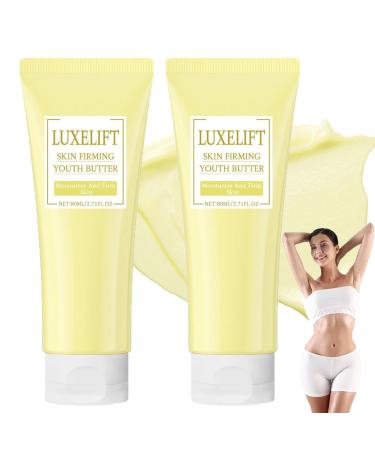 LuxeLift Skin Firming Youth Butter,Firming Body Cream, Luxelift Skin Firming Cream, Butter Anti Aging Moisturizer, Luxelift Skin Firming Body Butter for Loose Skin (2)