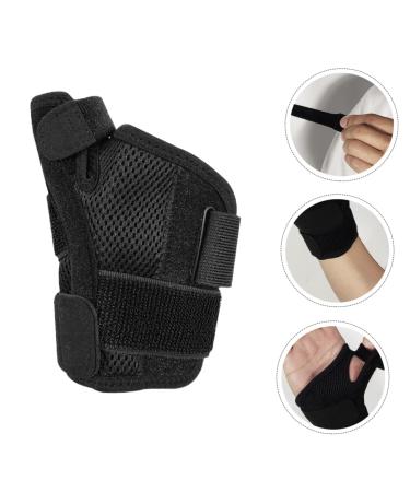 FRCOLOR Wristband Splint Retainer Holder - Thumb Stabilizer & Hand Support - Protective Polyester Herringbone Fitness Strap - Buy Online on GoSupps.com