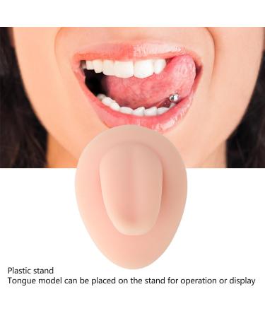 Professional 3D Tongue Model for Piercing Exercises | Silicone Reusable Easy to Clean | International Shipping Available - Buy Online on GoSupps.com
