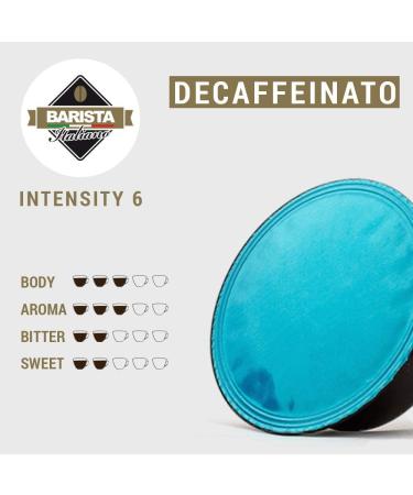 BaristaItaliano UK 100 Capsules Compatible with A Modo Mio Machines (DECAF) - Buy Online on GoSupps.com
