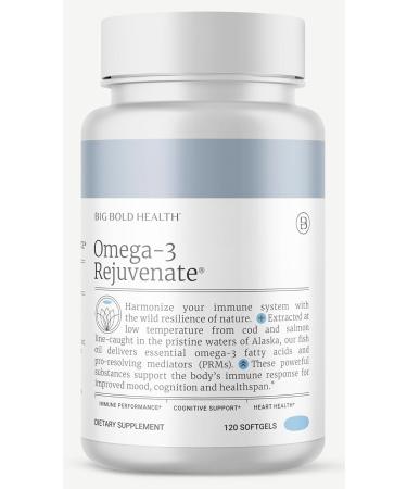 Big Bold Health Omega-3 Rejuvenate Fish Oil Supplement - Lemon - 120 Softgels - Buy Online on GoSupps.com