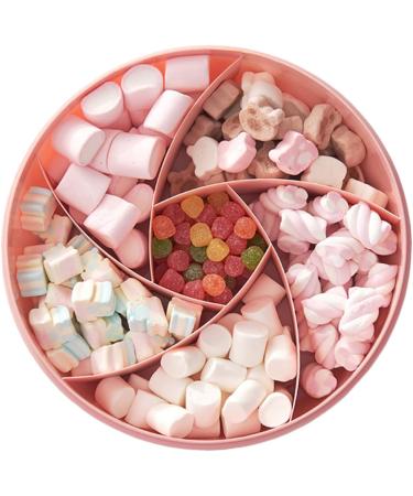 PRETYZOOM Food Tray Veggie Tray Table Trays for Eating Plate Candy Nut Serving Container Platter Household Box 28.5*7.3cm Pink - Buy Online on GoSupps.com