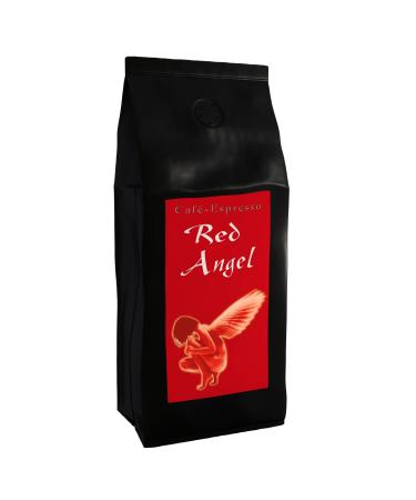 C&T Red Angel Espresso Coffee - The Fiery - Premium Solid Espresso (1000g Whole Beans) - Low in Acidity and Well Tolerated Soft and Freshly Roasted