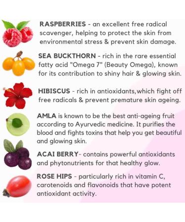 Vegatox Beauty Glow Super Berry Powder Superfood for Glowing Skin & Anti-Aging Rich in Vitamin C & Antioxidants Vegan Collagen Booster - 5.29 Oz - Buy Online on GoSupps.com