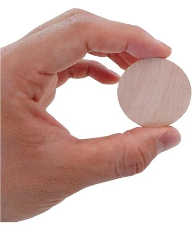 1.5 Inch Natural Wood Slices - 50 Pack for DIY Arts & Crafts Projects - Buy Online on GoSupps.com