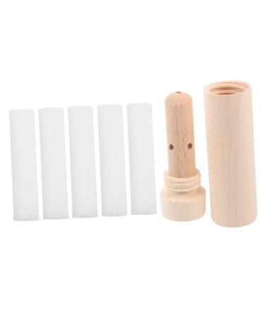 1 Set Rhinoplasty Essential Oil Scent Stick Reusable Reuseable Blank Nasal Nasal Suction Stick Essential Oil Diffuser White Glasses Replacement Leg Incense Inhaling Stick