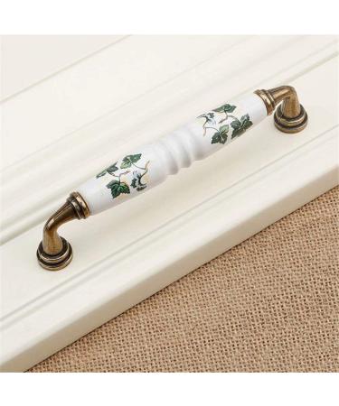 Creatwls 6-Piece Kitchen Cabinet Handles | Arch Furniture Hardware & Porcelain Knobs - 128mm Style B - Buy Online on GoSupps.com