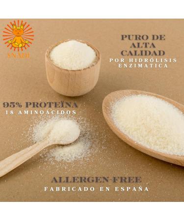 Poudre de Collag ne Pur | Type 1 | 1 kg | Sans saveur 100% Prot ine | Peptides de Collag ne de Type I Dissolution Instantan e 100 Doses | Sant des articulations des os de la peau - Buy Online on GoSupps.com