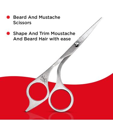 Get precise grooming with Seki Edge SS-910 Beard and Mustache Scissor - Buy Online on GoSupps.com