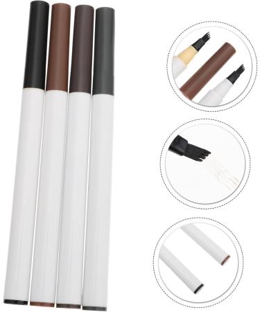 Angoily 28 Pcs Four Forked Eyebrow Pencil No Smudge Eyeliner Miss - Buy Online on GoSupps.com