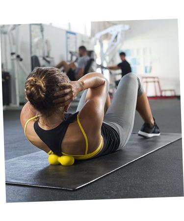 Beavorty High Density Lacrosse Yoga Mat & Massage Balls Set - Tear Resistant Joint Pain Relief Ideal for Ice Hockey & Fitness - Buy Online on GoSupps.com