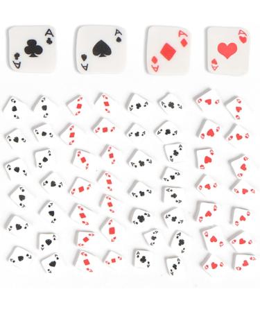 Playing Card Slices for 5mm Klei Mud Particles Animal Clays Nail Art Supplies Making Playing Card Slider - Buy Online on GoSupps.com