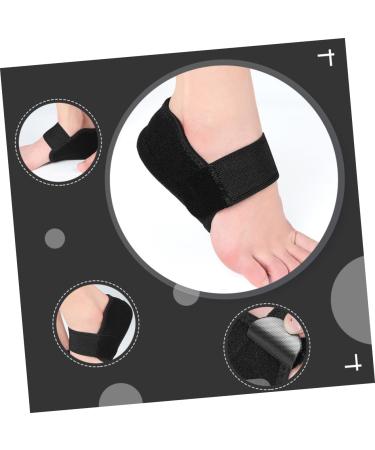 Beaupretty Heel Cover & Achilles Pad - Silicone Heel Guards for Ultimate Foot Protection | Breathable Gel Cushion | Black 12.8x8.2cm - Buy Online on GoSupps.com
