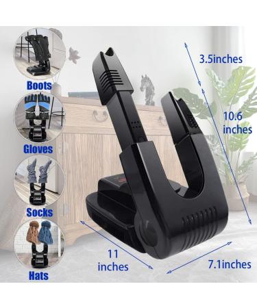 Portable Folding Boot and Shoe Dryer Rack - Quick Drying for Shoes, Gloves, Hats, Socks - Buy Online on GoSupps.com