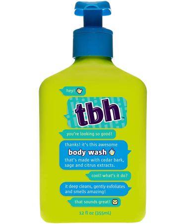 TBH Kids Body Wash - Gentle Exfoliating Body Wash - Sulfate  Paraben Free - 12 oz