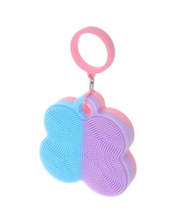 DOITOOL Face Cleansing Brush for Blackhead Facial Wash Brush Face Silicone Scrubber Facial Scrubber Face Scrubber Facial Exfoliator Facial Cleansing Brush Manual Face Brush Silica Gel 7x7cm As Shown 1