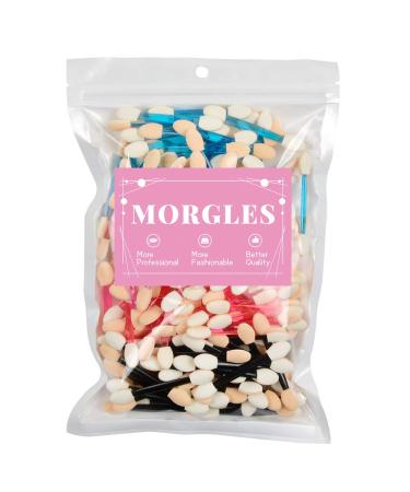 200PCS MORGLES Disposable Eye Shadow Sponge Applicators - Dual Sides, Multicolor - Buy Online on GoSupps.com