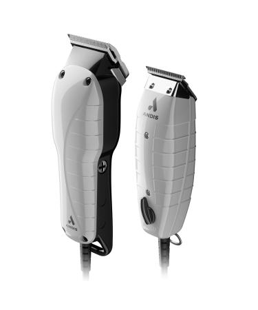 Andis Professional Barber Combo Hair Clipper & Trimmer Set - 17 Pieces Grey | International Shipping Available - Buy Online on GoSupps.com