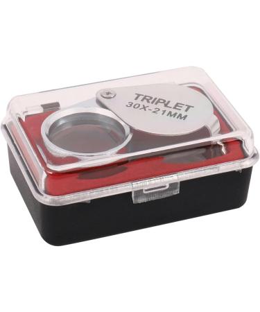 Portable Portable 30x 21mm s Magnifier Gold Eye Loupe with Exquisite Box Full of Stars - Buy Online on GoSupps.com