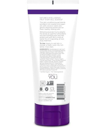 Andalou Naturals Lavender Thyme Refreshing Shower Gel 8.5 Fluid Ounce floral - Buy Online on GoSupps.com