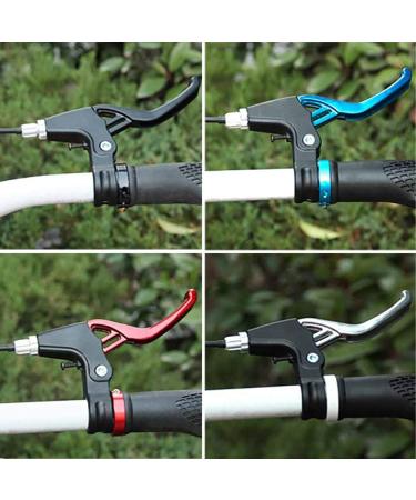 Lomodo 4-Piece Bicycle Brake Accessories: V-Brake Handlebar Aluminium Alloy Levers & Brake Wire for Mountain/Road/MTB Bike - Red - Buy Online on GoSupps.com