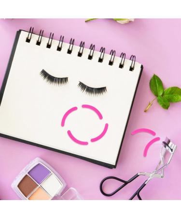 Healeved 2 Boxes Eyelash Curler Silicone Refills Silicone Eyelash Curler Pads Lash Curler Replace Strips - Buy Online on GoSupps.com