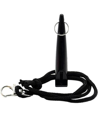 Dog Whistle with Lanyard - Used for Recall & Dog Training - dog whistles for recall - Ideal for dog training (Black) - Buy Online on GoSupps.com