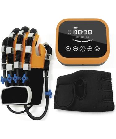 Electric Finger Hand Training Device Rehabilitation Robot Gloves Stroke Hemiplegia Rehabilitation Training Equipment for Training Finger Flexion Correction.(Left) (L)