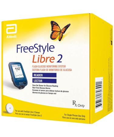 Abbott Freestyle Libre Reader 2 New Version Glucose Monitor