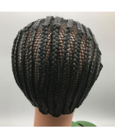 Shop Crochet Braids Cap - Black Cornrow Wig Cap for Women | Synthetic Mesh Wig Production - Buy Online on GoSupps.com
