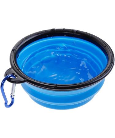 Faburo Foldable Travel Dog Food Dispensers - 2 Pack Leak-Proof Silicone with Training Clicker - Perfect for International Pet Travel - Buy Online on GoSupps.com