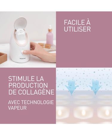 Panasonic - EH-XS01-N503 | Thermal facial treatment Sauna Nano-ionic steam 3 6 or 12 minute programs - Buy Online on GoSupps.com